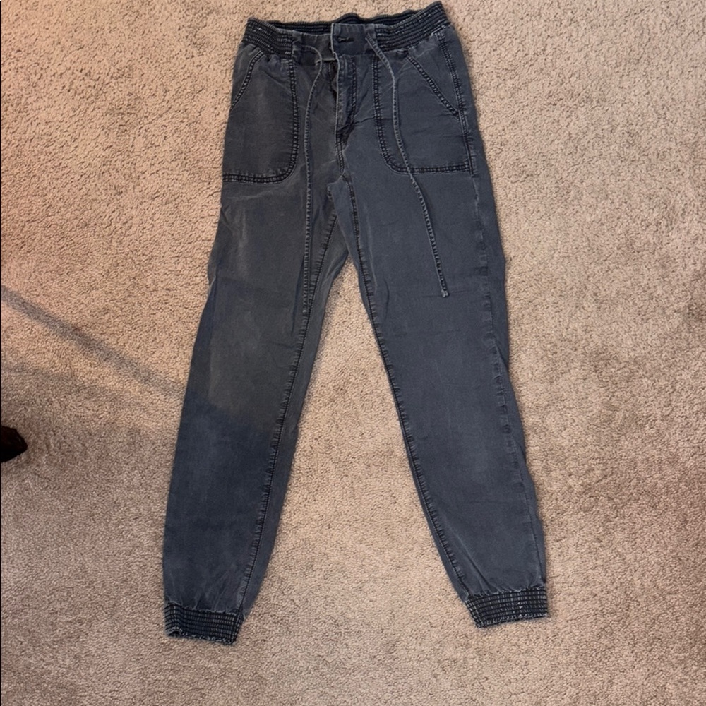 American Eagle Outfitters Black Ankle Cropped Jeans